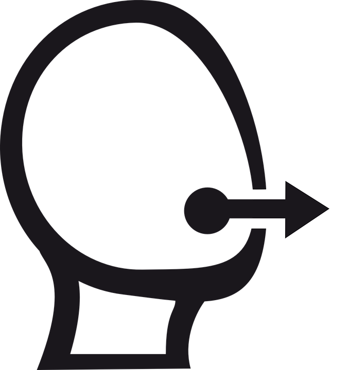 Cefr Spoken Production Clipart - Speaking Png Black And White (676x720)