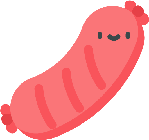 Sausage Free Icon - Sausage Free Icon (512x512)