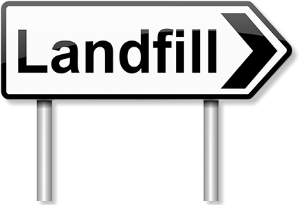 1) Save Valuable Landfill Space - Illustration (453x310)