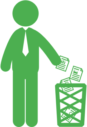 After You Finish Drinking It, You Throw The Entire - Business Man Stick Man (480x480)