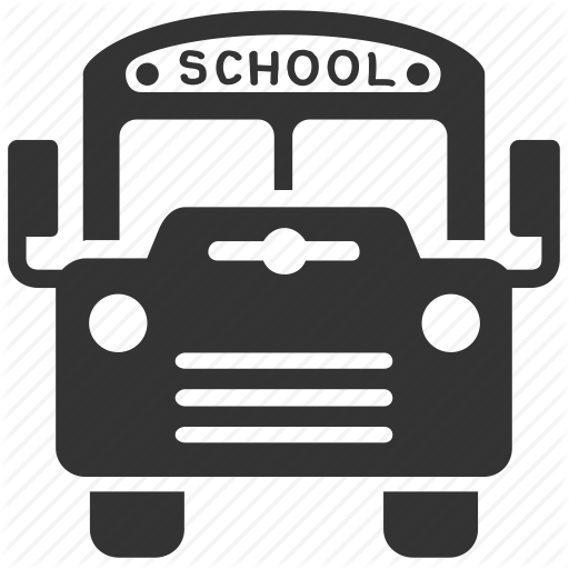 Image Free School Bus Icon Image - School Bus Icon (512x512)