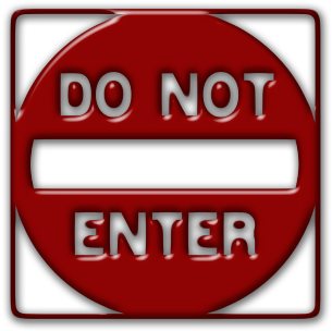 Do Not Enter Icon Png Image - Do Not Enter Road Sign (420x420)