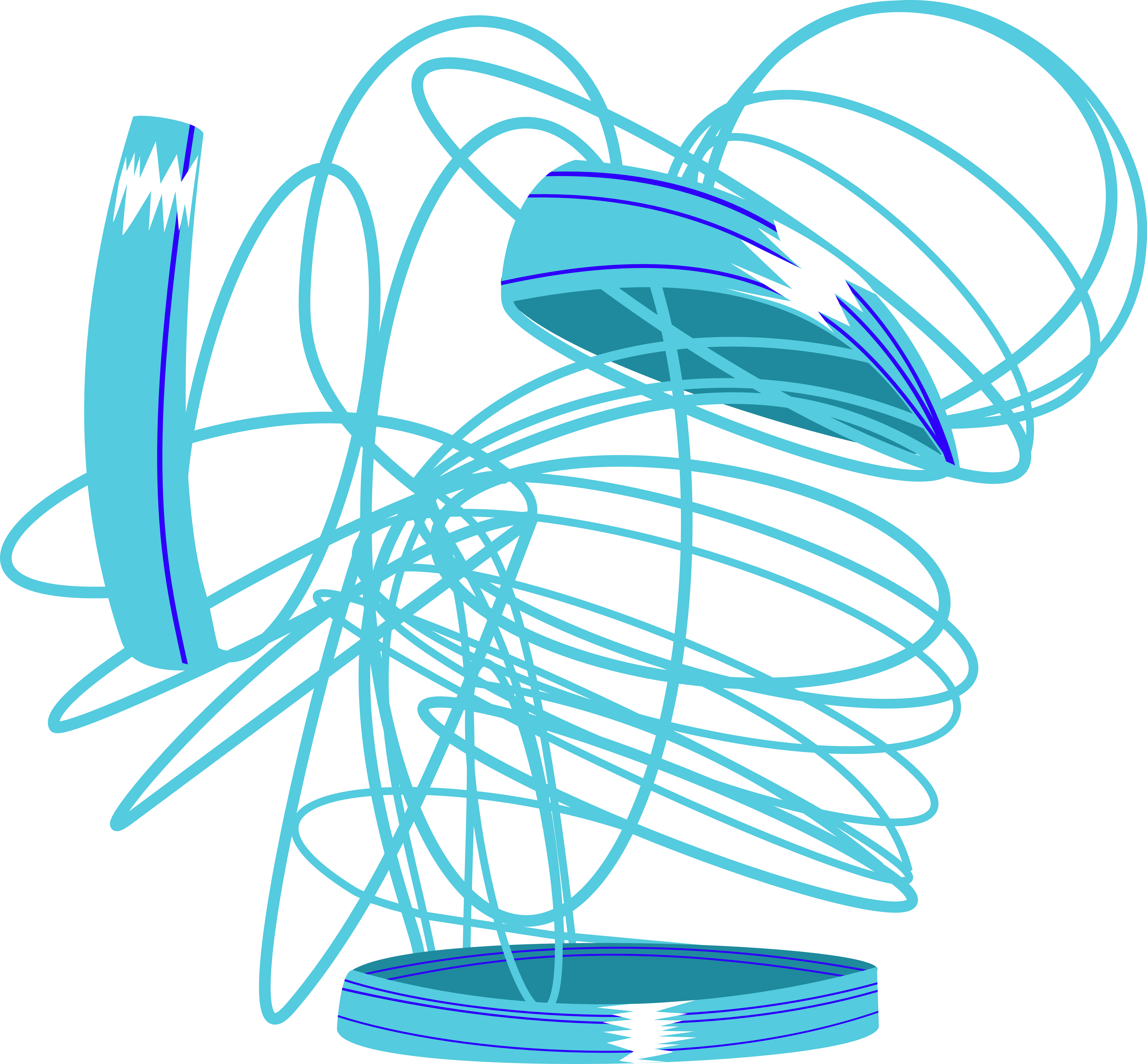 Tangled Slinky Cutie Mark By Princeofrage On Deviantart - Tangled Slinky Png (6000x5565)