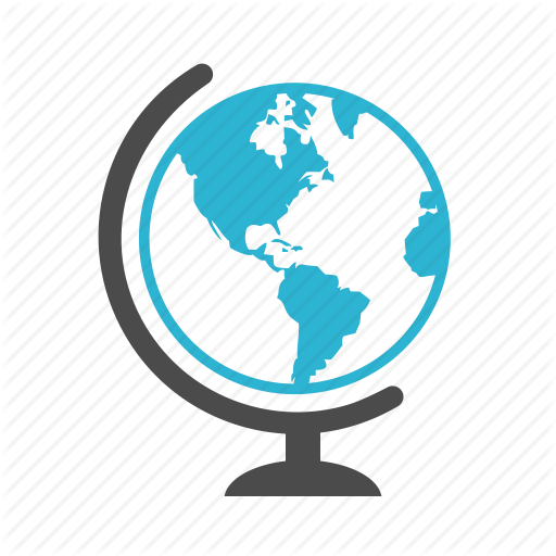 Map, Globe, Geography, Earth, Science Icon - Patrick Tuttofuoco: Revolving Landscape [book] (512x512)