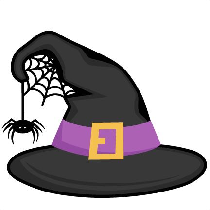 Witch Hat Svg Scrapbook Cut File Cute Clipart Files - Clip Art Witch Hat (432x432)