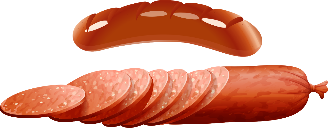 Сосиска пнг рисунок