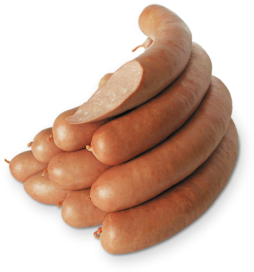 Sausage Is Manufactured In A Natural Coating, Represents - Knackwurst (435x289)