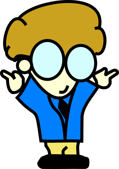 Nerd Clipart (420x594)