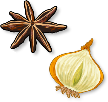 Surprise Them With The Flavours Of Authentic Thai Dishes, - Yellow Onion (396x376)