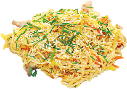Hiina Wok Nuudlid Kanaga - Fried Noodles (794x652)