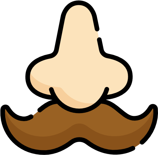 Cartoon Nose Line Clip Art - Cartoon Nose Line Clip Art (512x512)