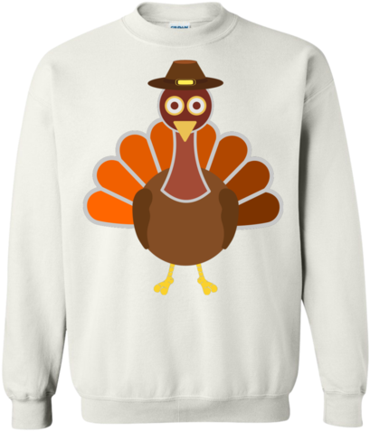 Thanksgiving Day, Turkey - Thanksgiving Day, Turkey - Funny, Cute Pullover Sweatshirt (480x480)