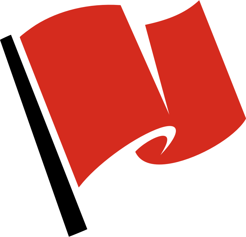 You See Withdrawals From Your Bank Account That You - Red Flag Icon (2400x2304)