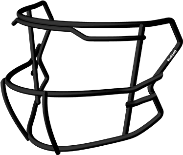 Football Helmet Revo Speed Facemask - Drawing (475x429)