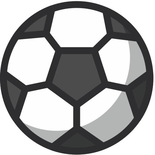 Black And White Football Png Image - Ladbroke Grove (512x512)