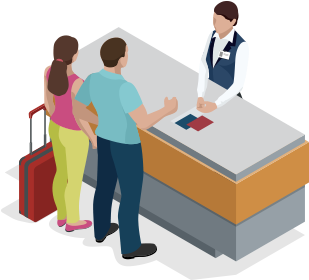 Airport Check In Desk - Transport (500x300)