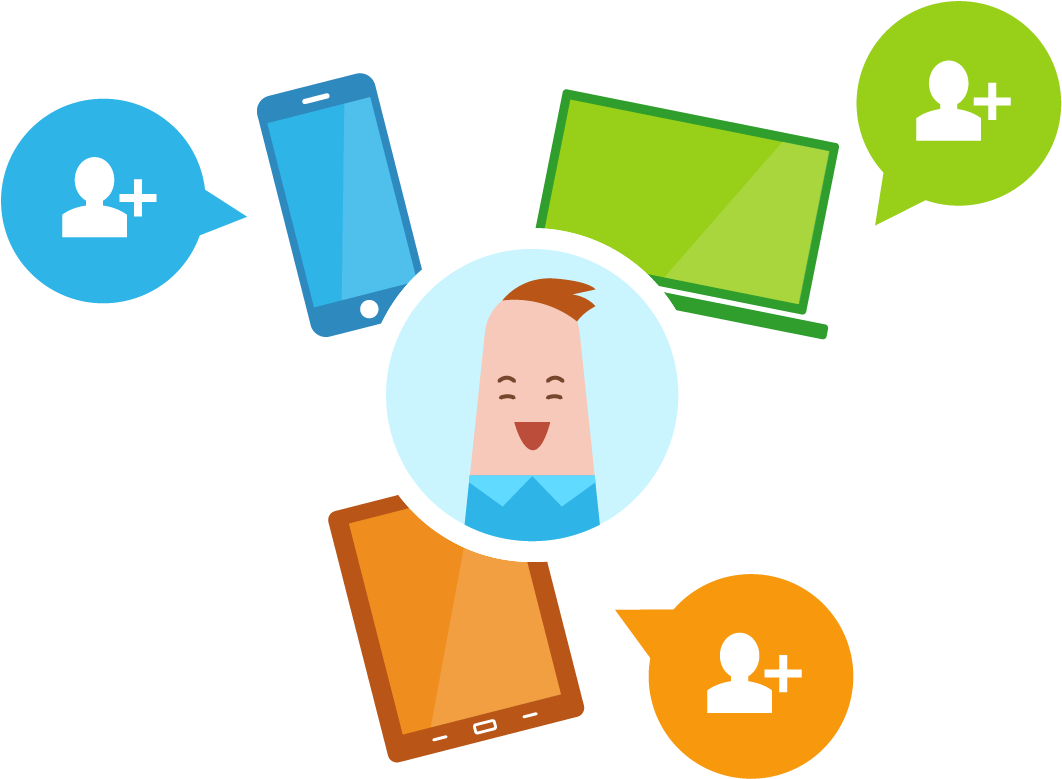Creating An Account On Doccle Is Quick And Easy - Illustration (1231x1023)