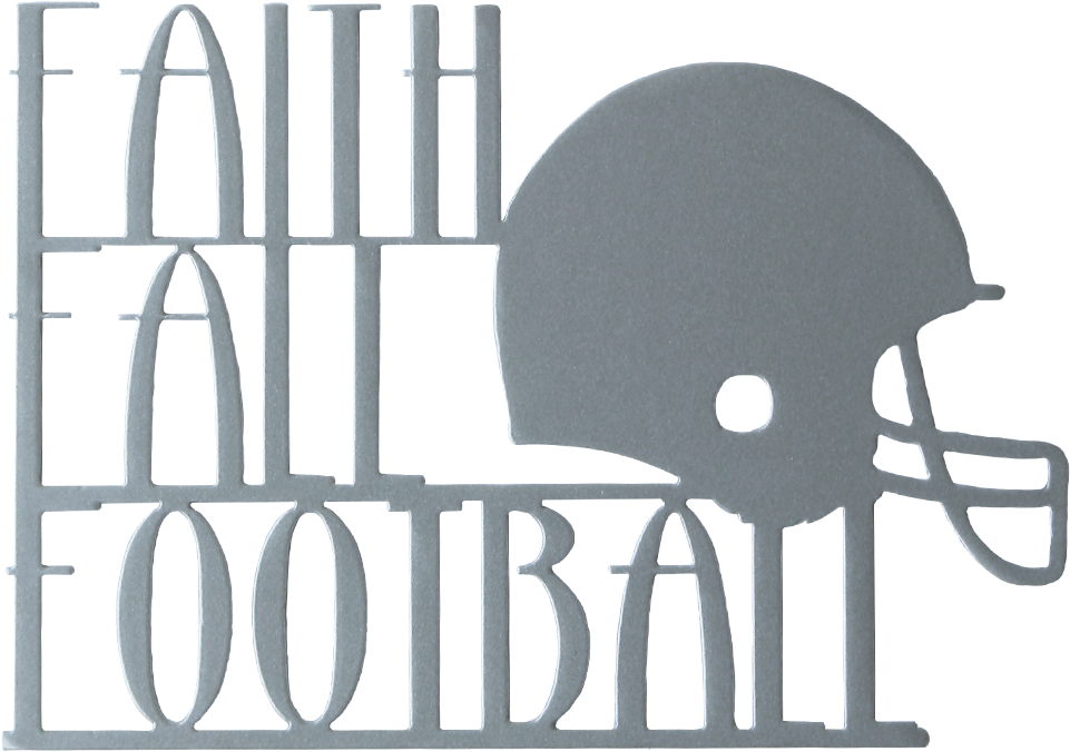 Faith Fall And Football Football Wreath Fall Wreath - Football Helmet (1000x1000)