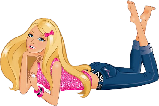 Barbie Clipart Transparent - Barbie Clipart (530x354)