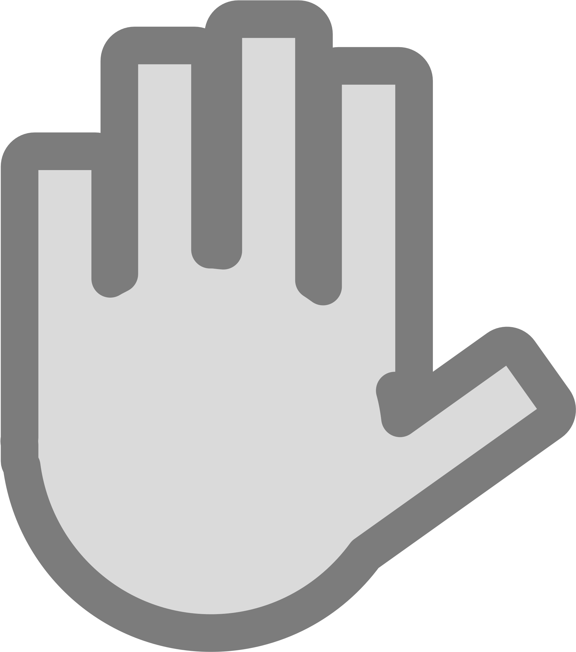 Big Image - Stop Hand Clipart Transparent (2400x2400)