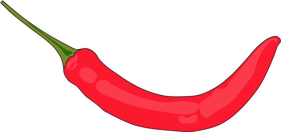 Chili Pepper 11, Buy Clip Art - Chili Clipart (1000x500)