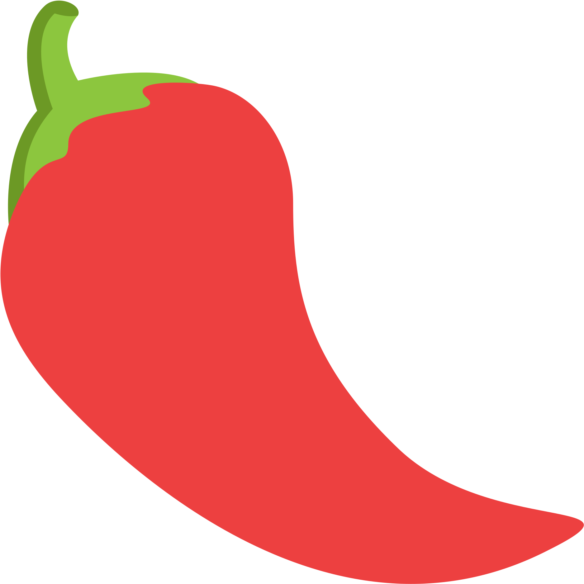 Chili Pepper Clipart 16, - Emoji Pimenta Png (2000x2000)