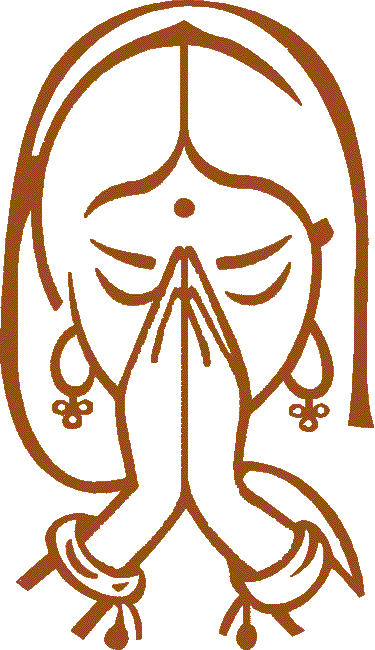 Yoga Science Of Hand Gestures - Namaste Png (375x650)