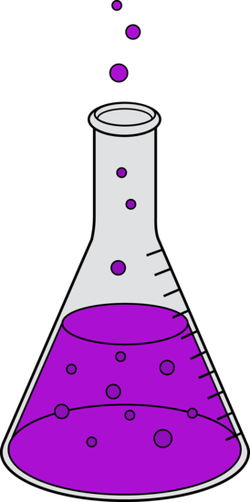 Science Beaker Clip Art (274x550)