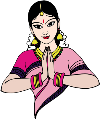 Informations And Tips Jaffna Biz - Vanakkam Cartoon (350x425)