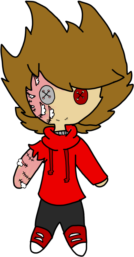 Doll Tord By Cookiemilkcombo - Drawing (752x1063)