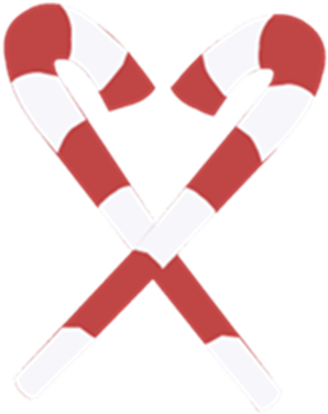 Candy Cane Clipart Cutie - Candy Cane Cutie Mark (420x420)