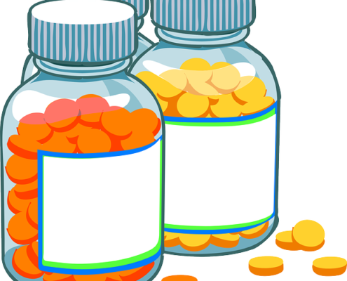 Canadian Drug Facts Table & Plain Language Labels - Medicine Clip Art Png (495x400)
