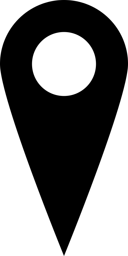 Png File - Google Map Pin Grey (490x980)