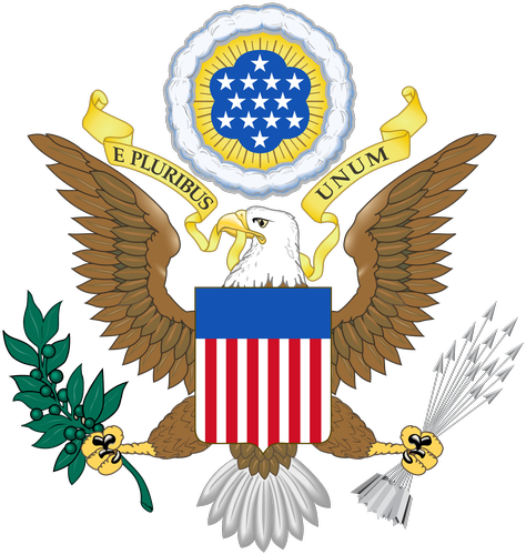 Gives Voting Rights To Former - Great Seal Of The United States (474x500)
