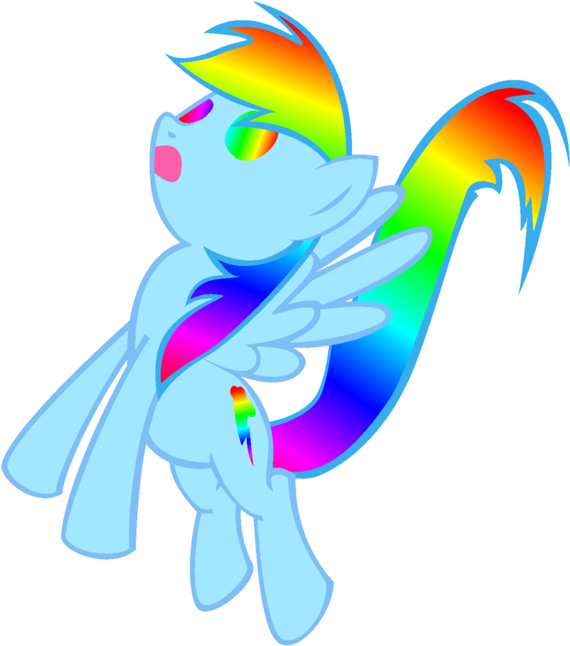 Transformation By Bronyboy Rainbow Dash - Rainbow Dash (900x934)