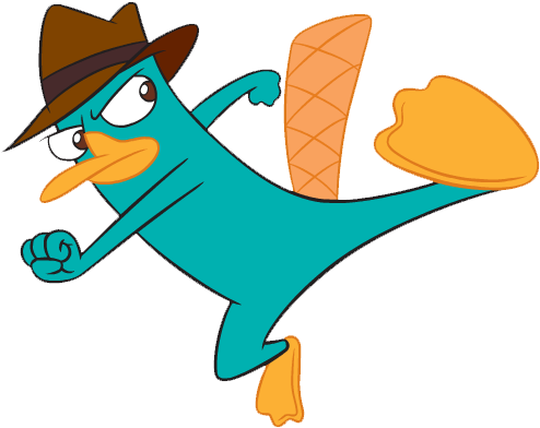 Perry The Platypus2 - Agent P Phineas And Ferb (530x404)