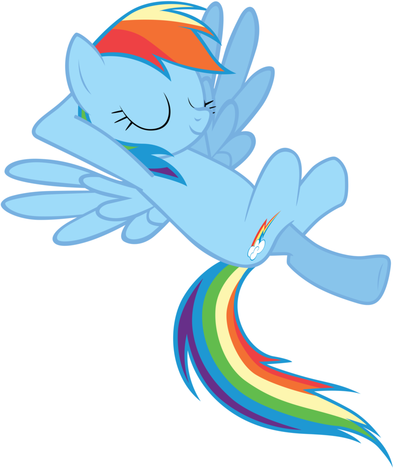 Rainbow Dash Being Conceited By Tardifice - Cartoon (821x973)