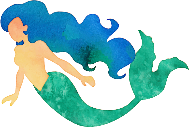 美人鱼 - Waves Printables Free (800x800)