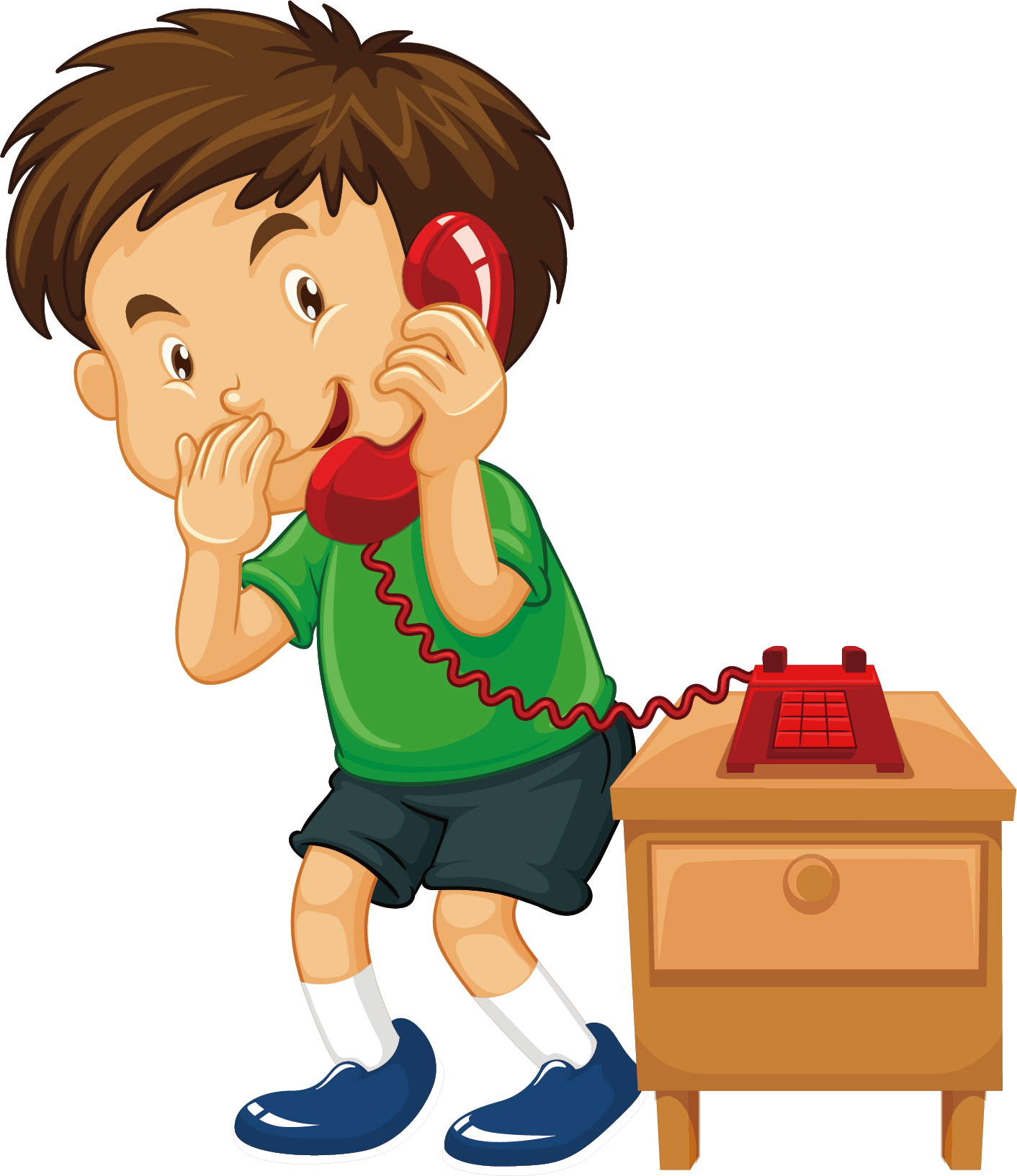 Telephone Call Stock Photography Clip Art - Call Cartoon Png (1412x1633)