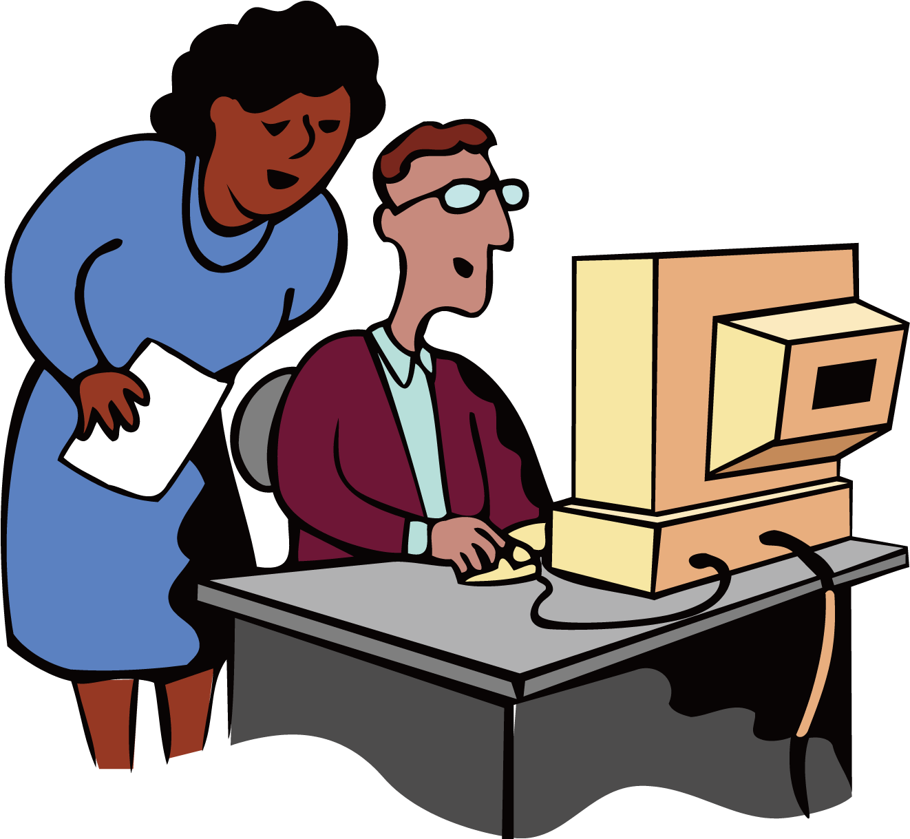 Computer Download Clip Art - Computer Download Clip Art (1500x1501)