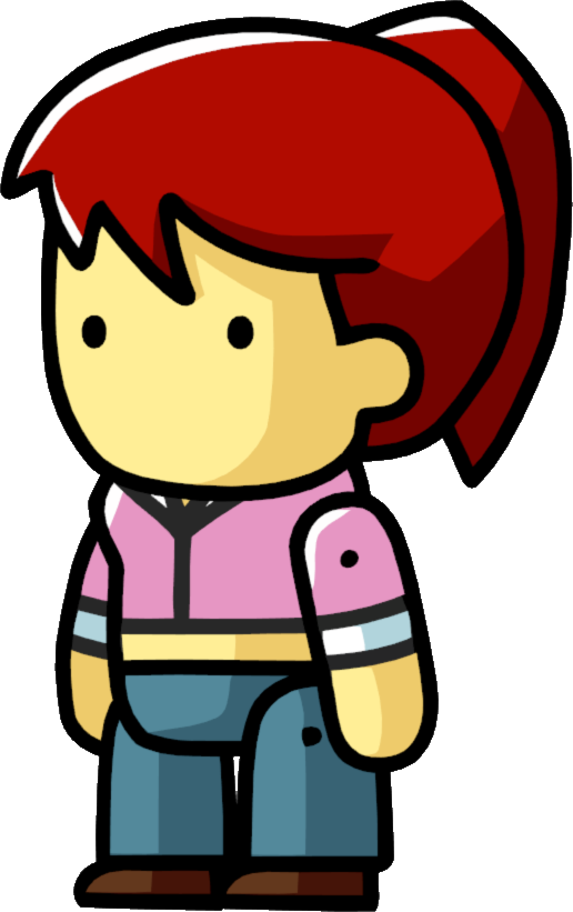 Teen Female - Scribblenauts Unlimited Man (516x821)