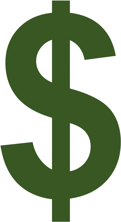 Money - Currency Icon Orange (436x785)