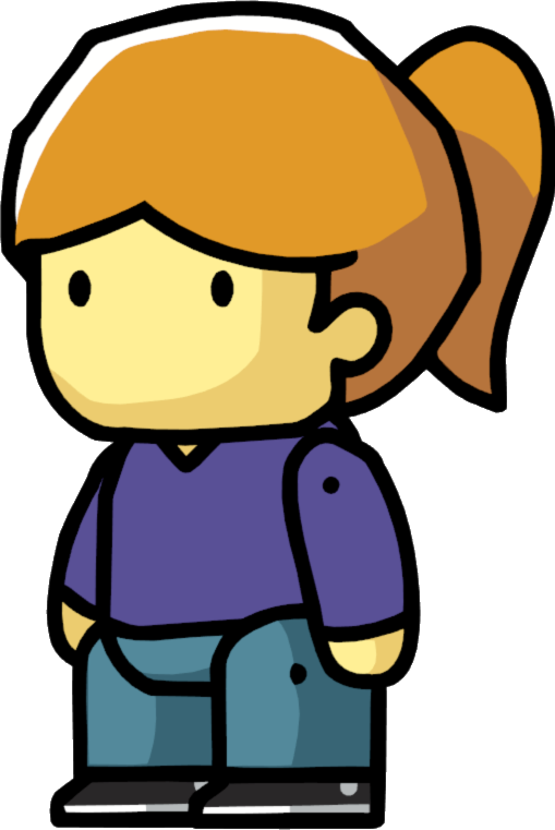 Teenager Female - Scribblenauts Teenager (509x761)