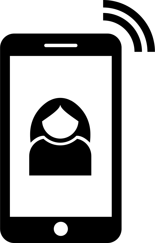 Girl Telephone Call Comments - Icon (626x980)