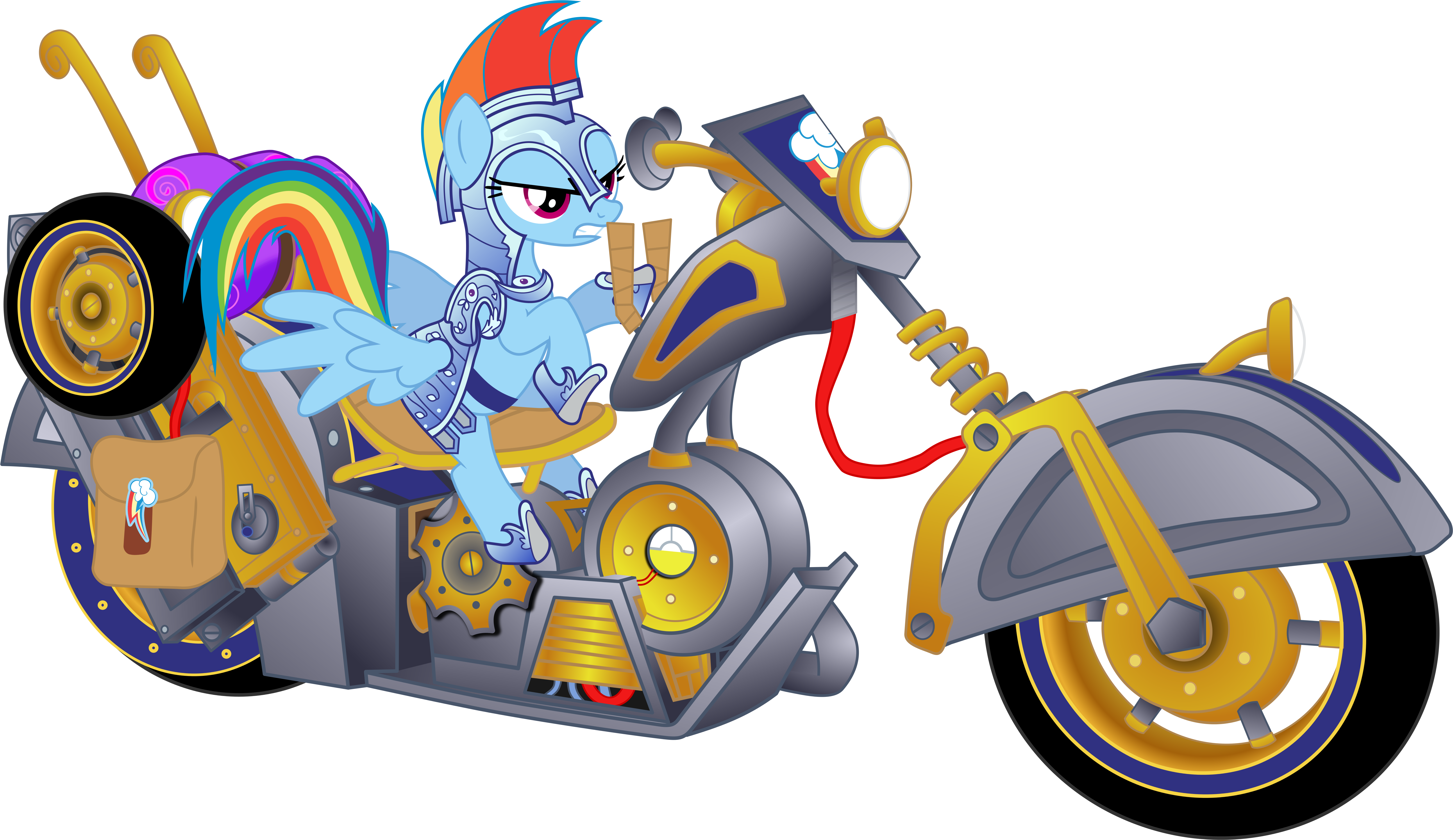 Absurd Res, Armor, Artist - Rainbow Dash Warcraft (6783x4000)