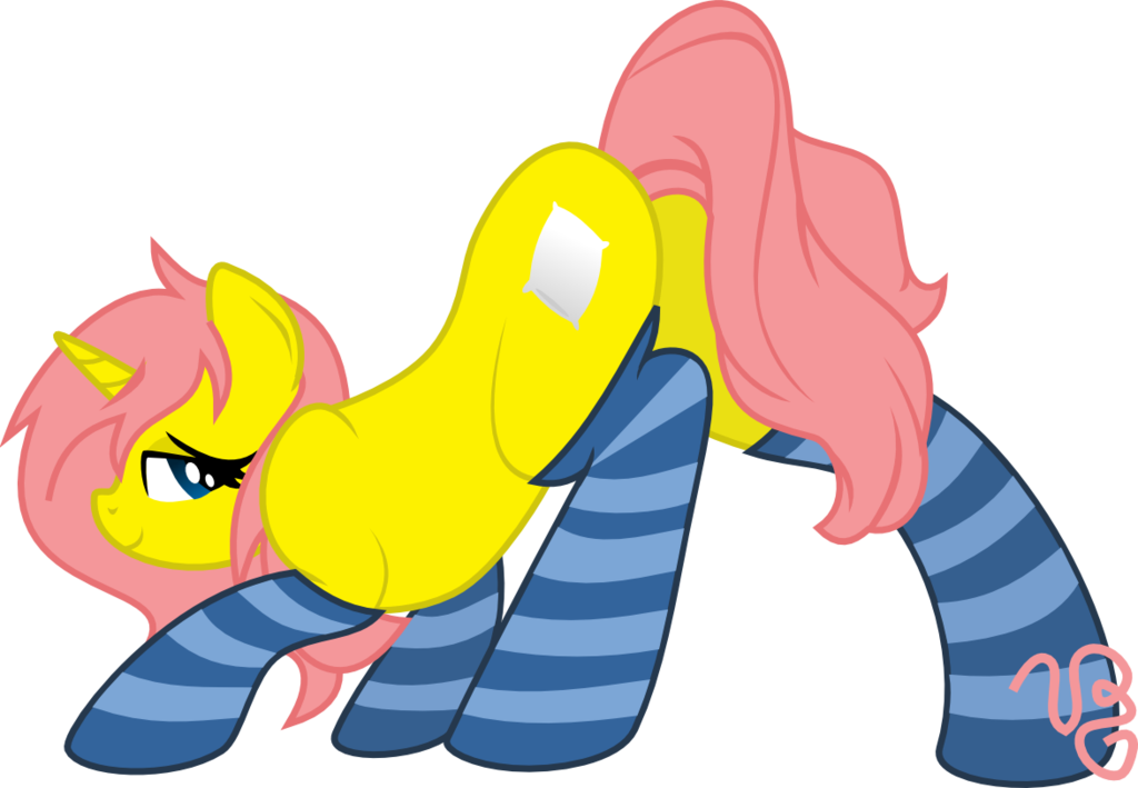 Pillow The Sock Pony By Vinylbecks - Pony In Sock (1024x709)