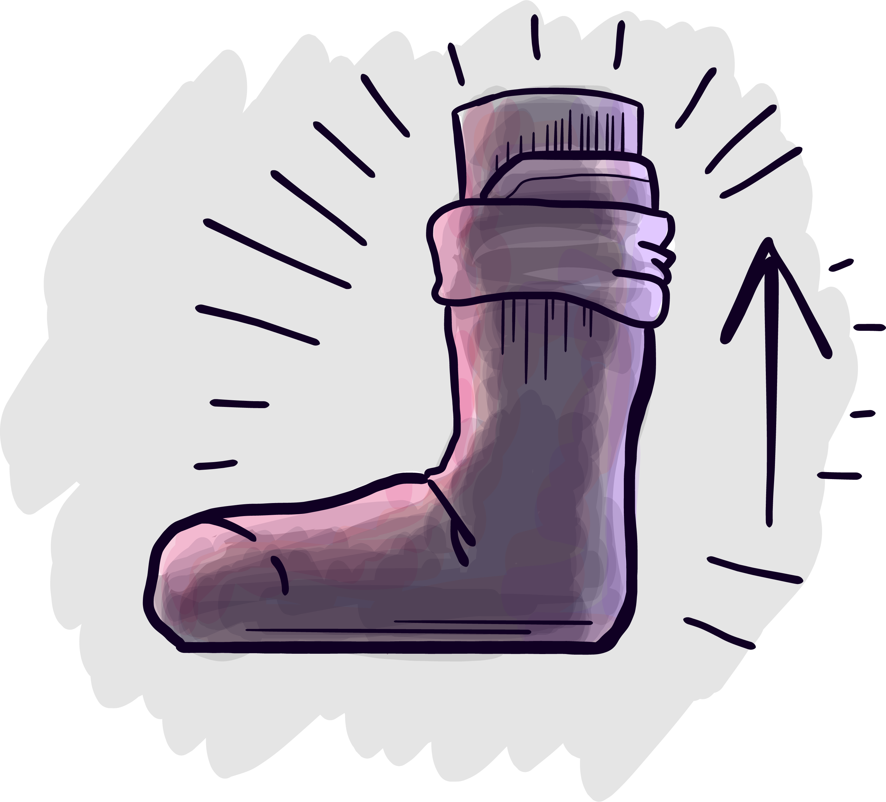 Add The Outer Sock - Snow Boot (2920x2645)
