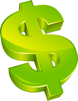 Dollar Sign Border - Cat With Dollar Sign (605x780)