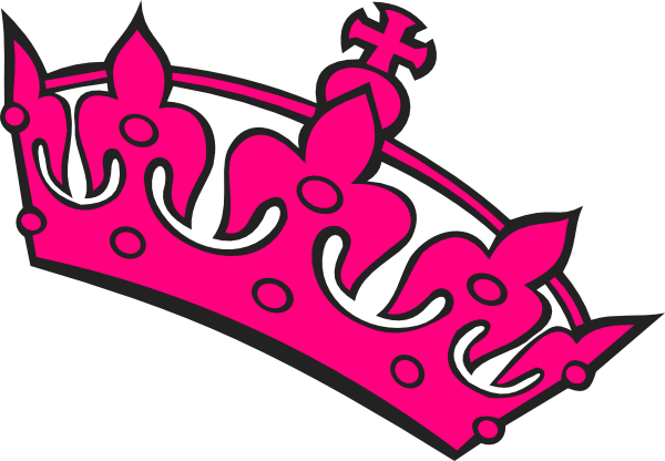 Pink Tilted Tiara Clip Art At Clker Com Vector Clip - 27 Year Old Birthday Quotes (600x416)