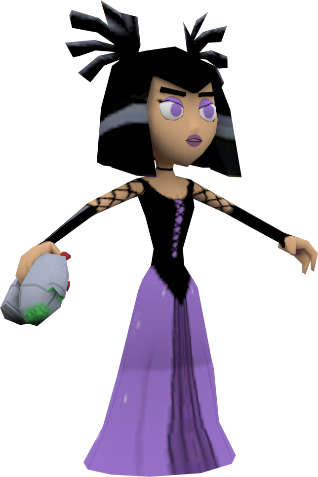 Sam Prom Dress Model By Crasharki - Spongebob And Friends Battle For Volcano Island Sam (644x965)